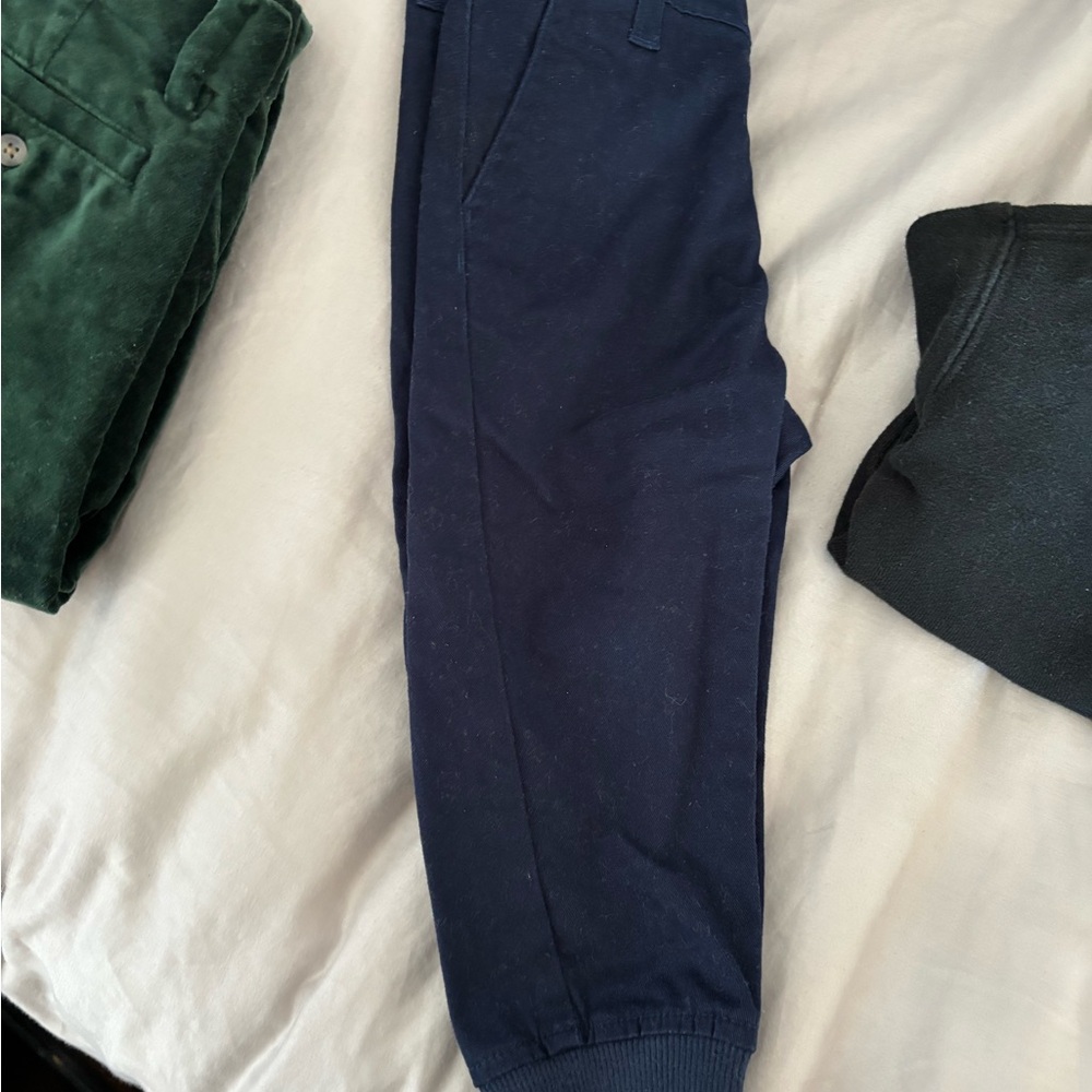 Janie & Jack Navy Toddler Pants